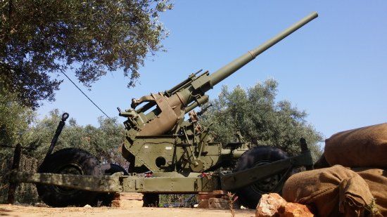 Válečný kryt v Platanias